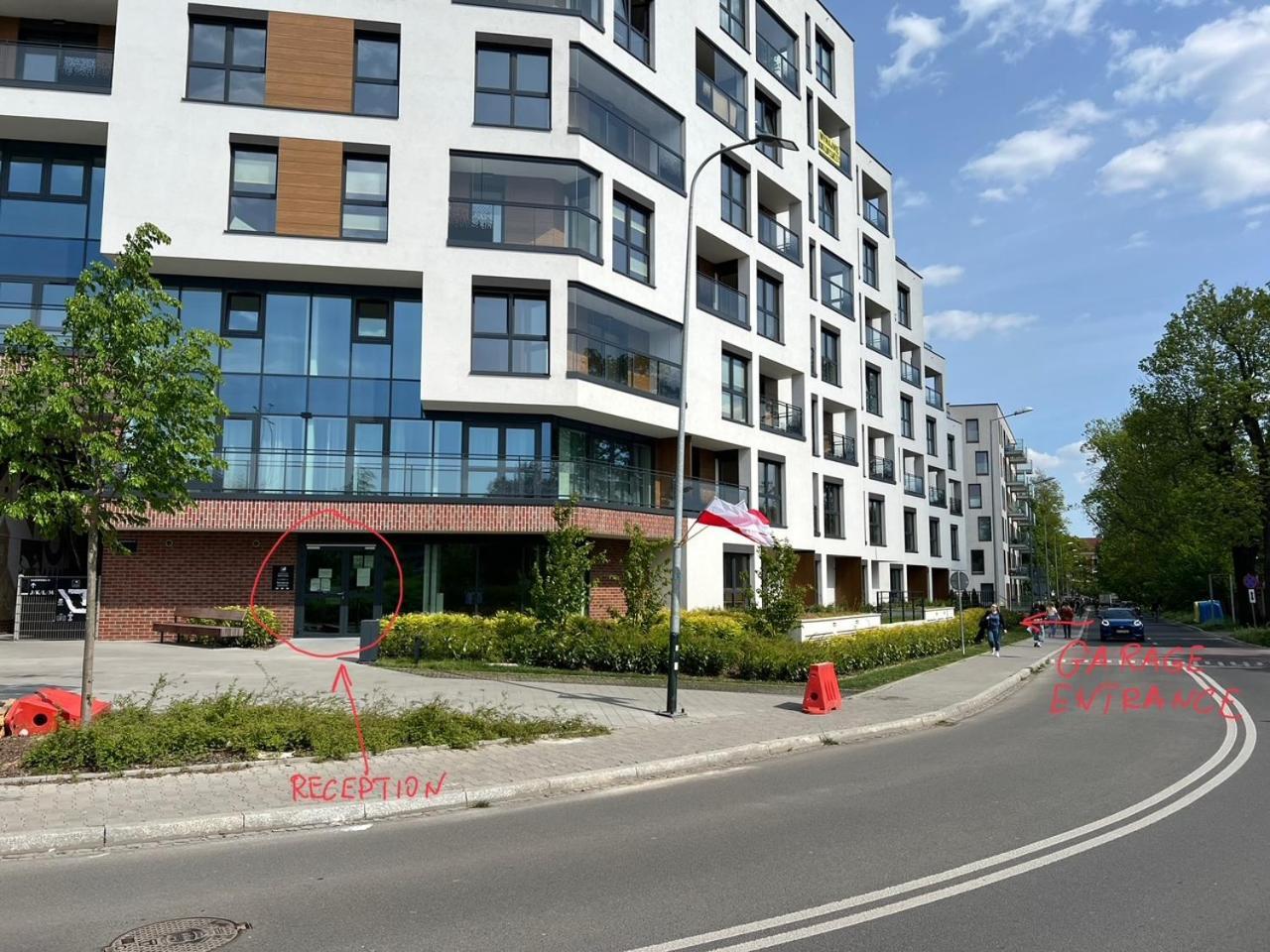 Sunrise Apartment Krakau Exterior foto